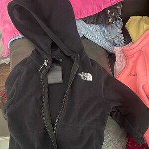 The North Face Kids Black Full-Zip Hoodie